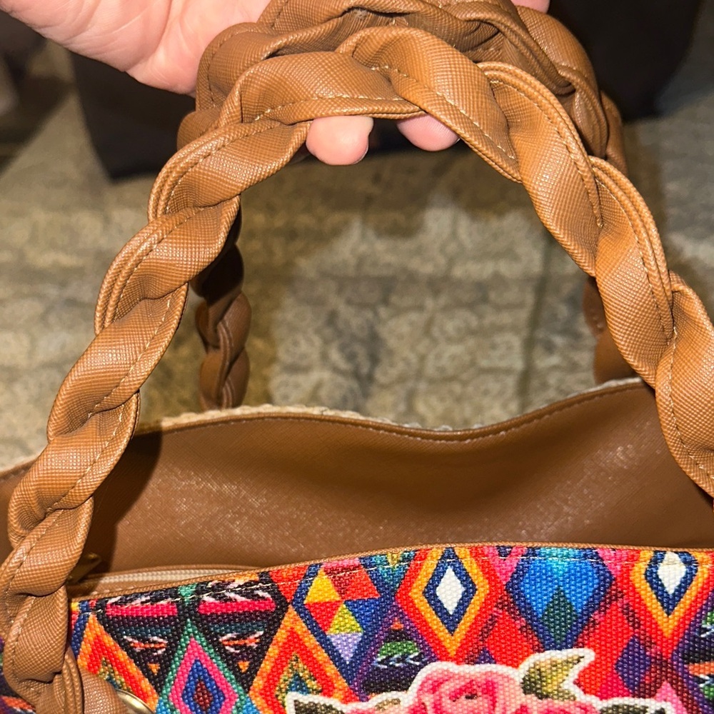 Colorful Patterned Women's Bag Frida bag - Picture 3 of 13